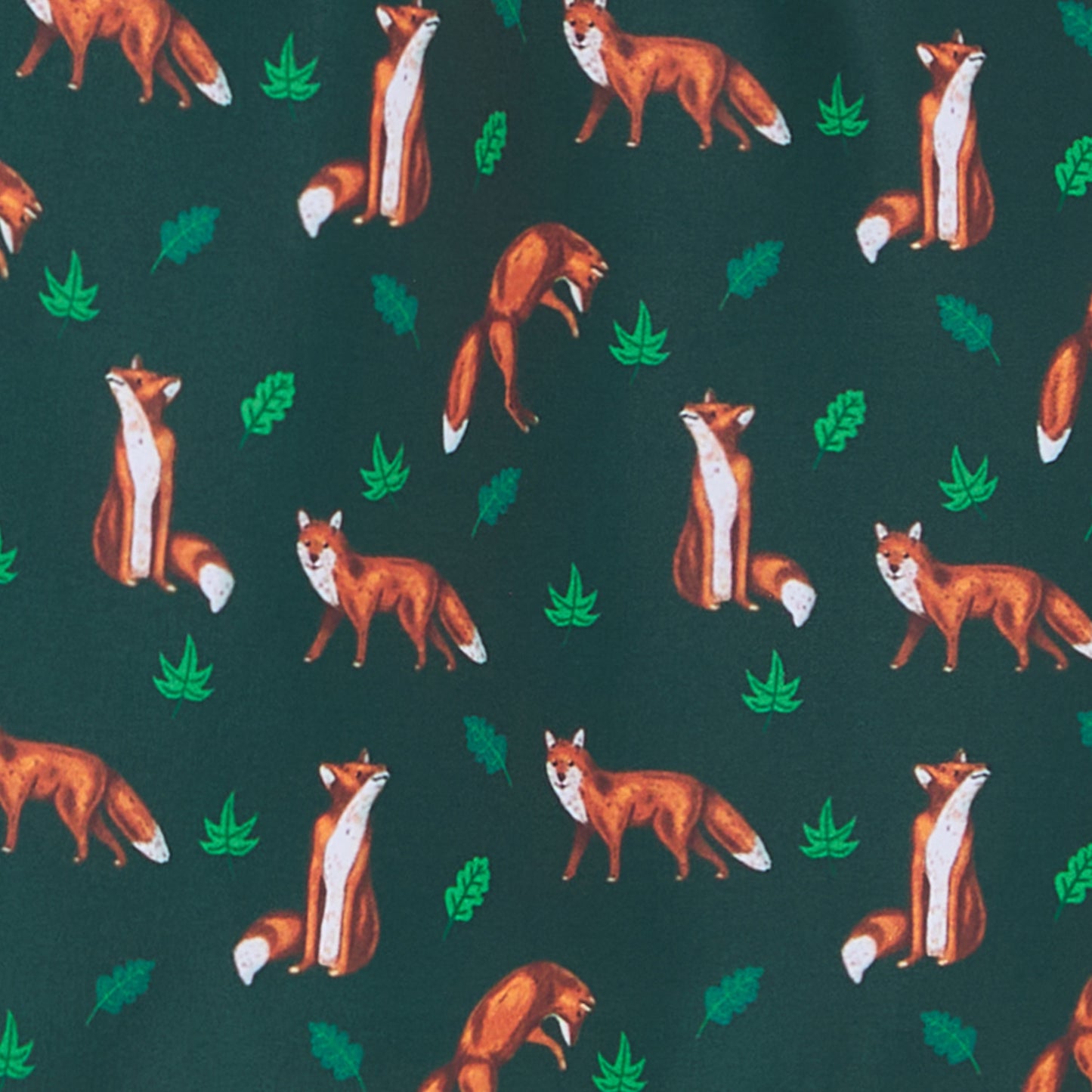 Dusk Fox Boxer Shorts - Green