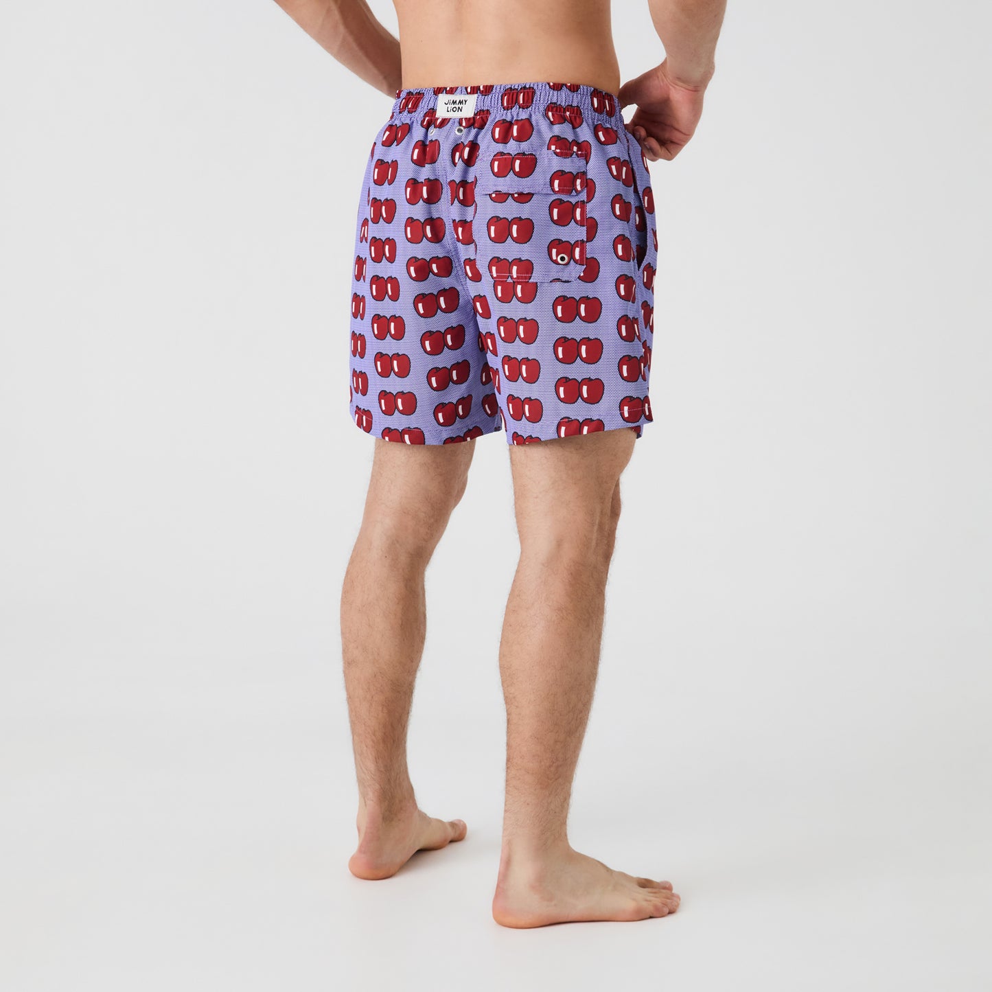 Roy Lichtenstein Two Apples Swim Shorts - Blue