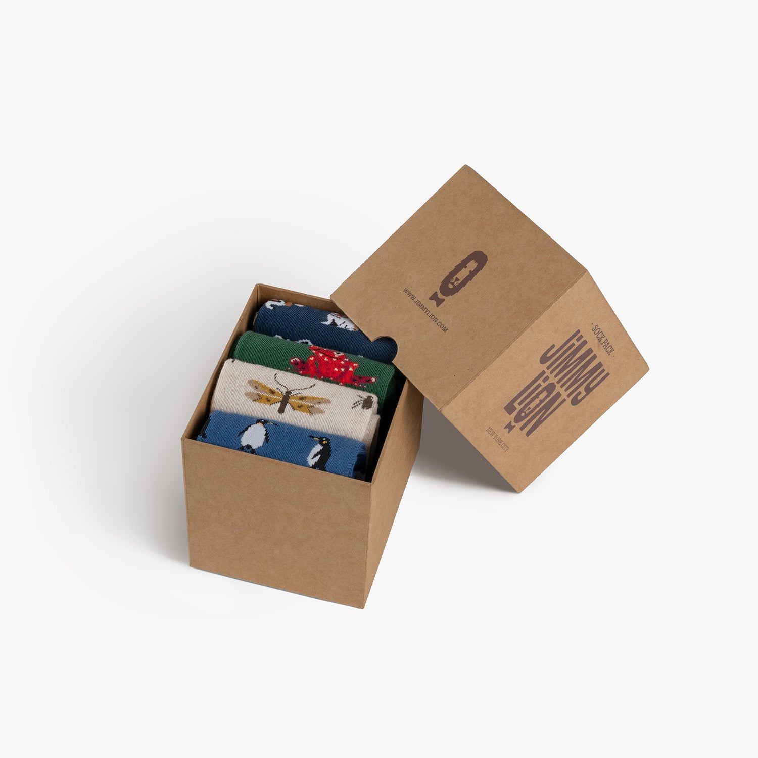 Animal Patterns Pack 4 pares - Various