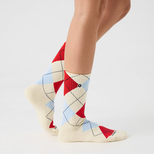 Athletic Argyle - Beige