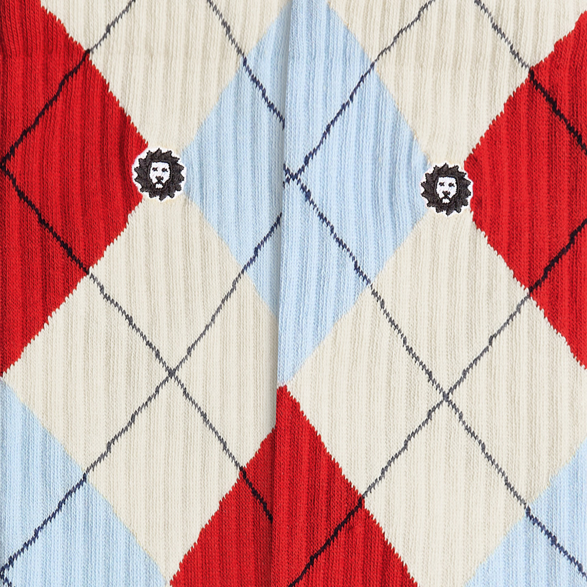 Athletic Argyle - Beige