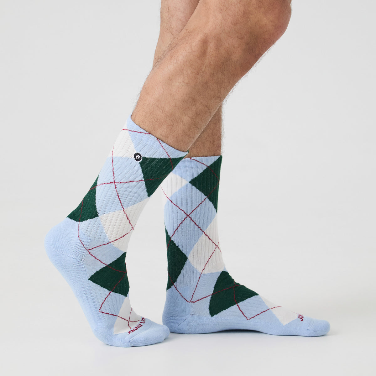 Athletic Argyle - Light Blue