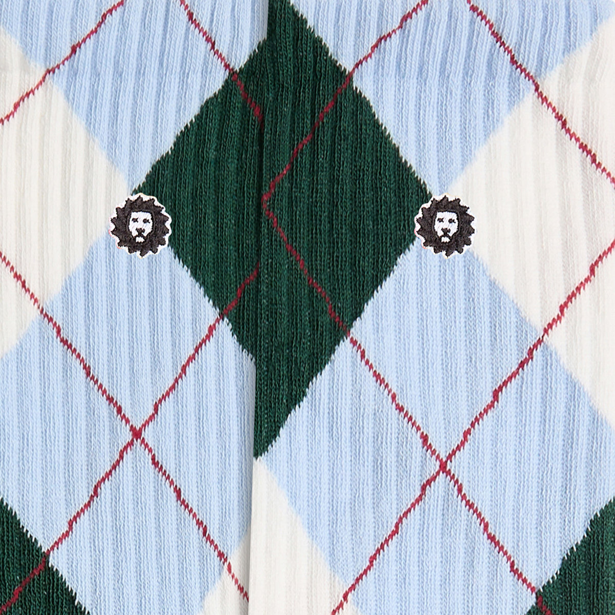 Athletic Argyle - Light Blue