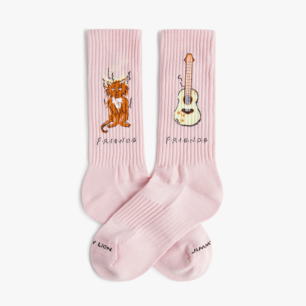 Athletic Friends Cat - Pink