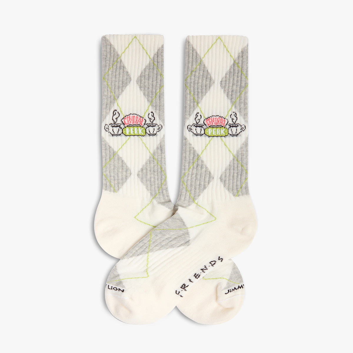 Athletic Friends Central Perk - White Grey