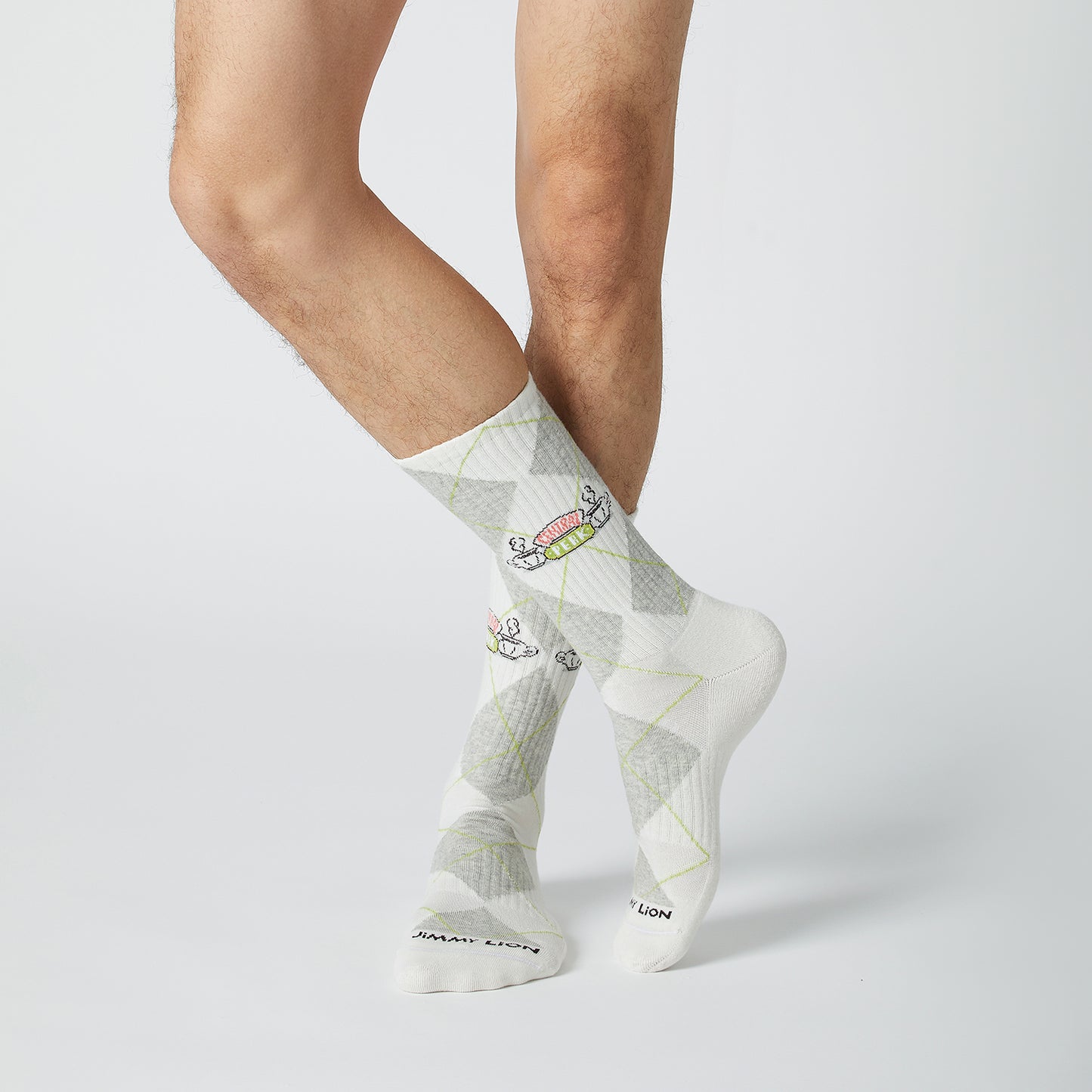 Athletic Friends Central Perk - White Grey