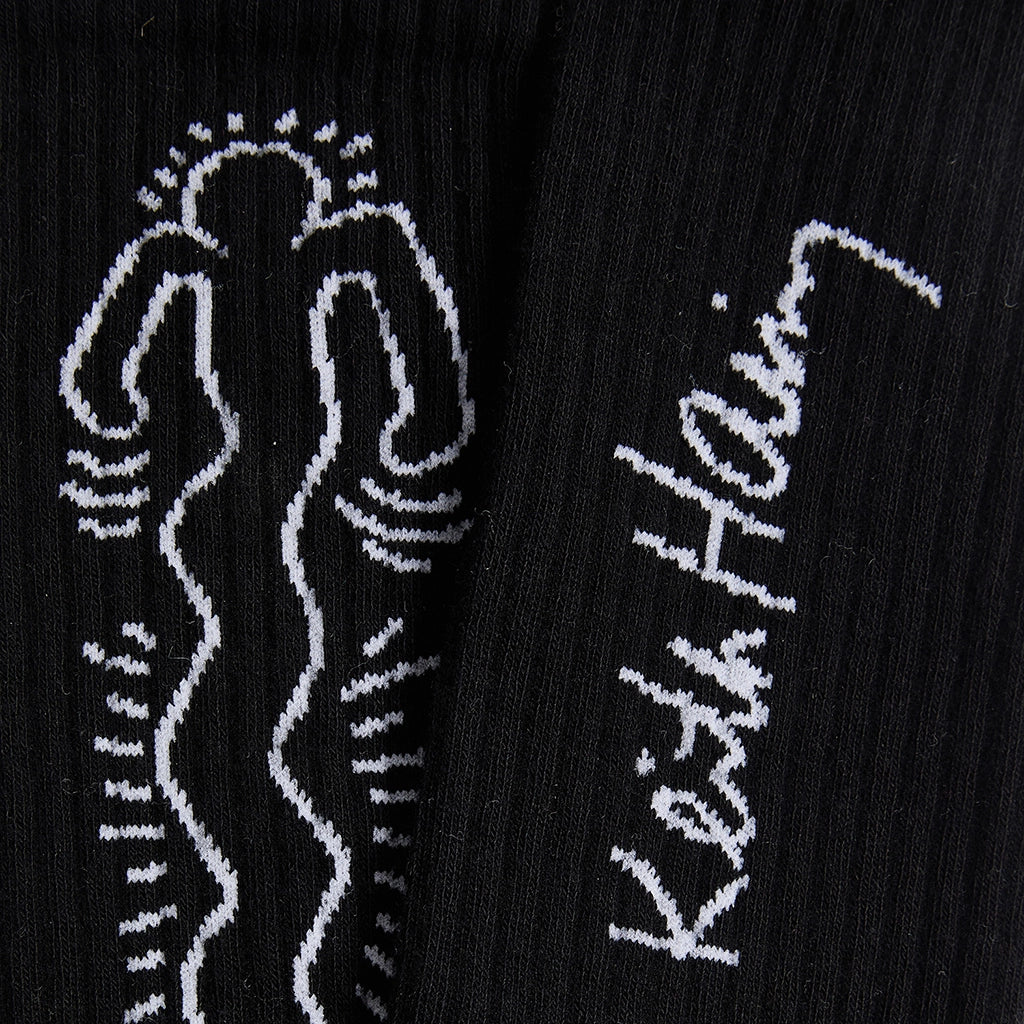 Athletic Keith Haring Dancer - Black