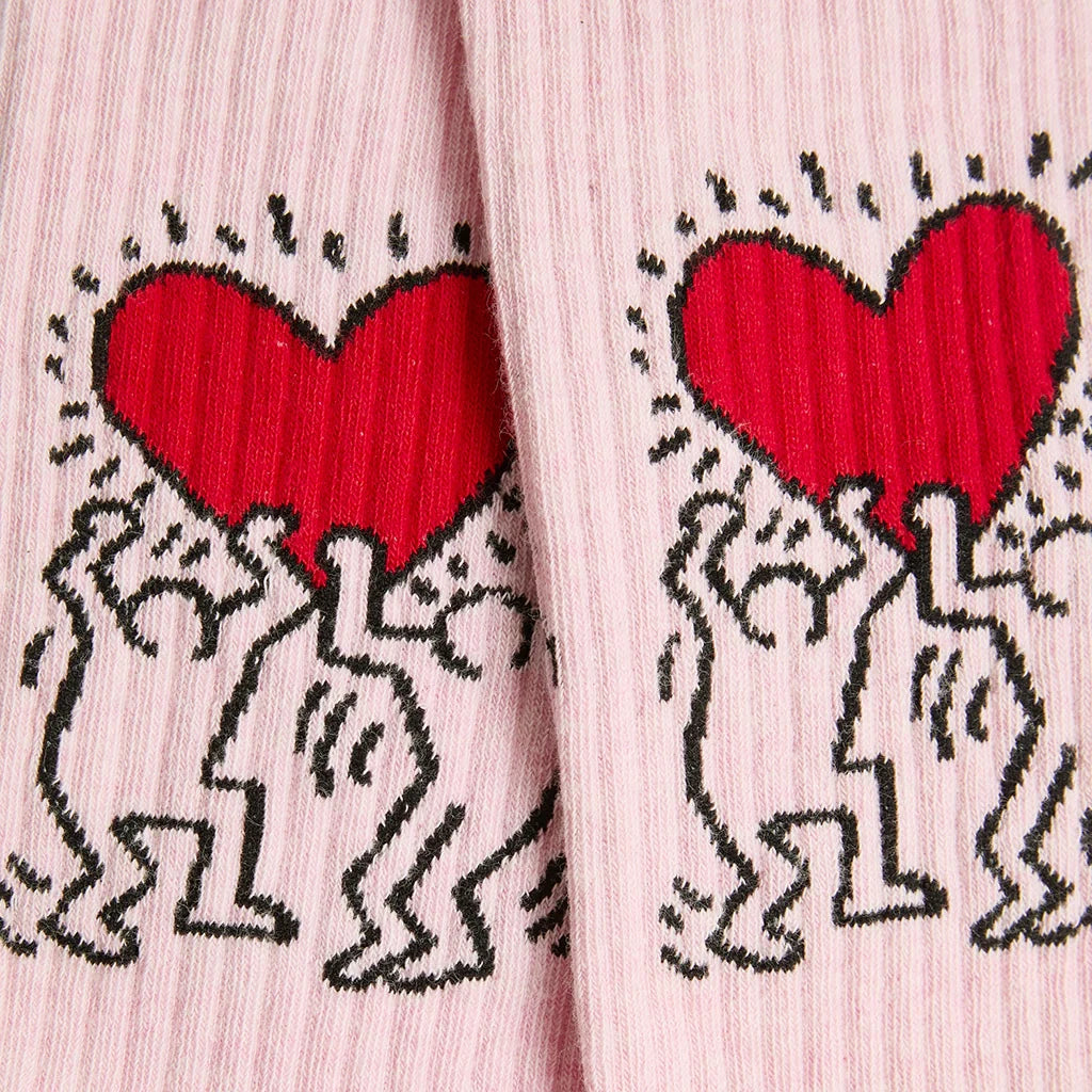 Athletic Keith Haring Heart - Pink