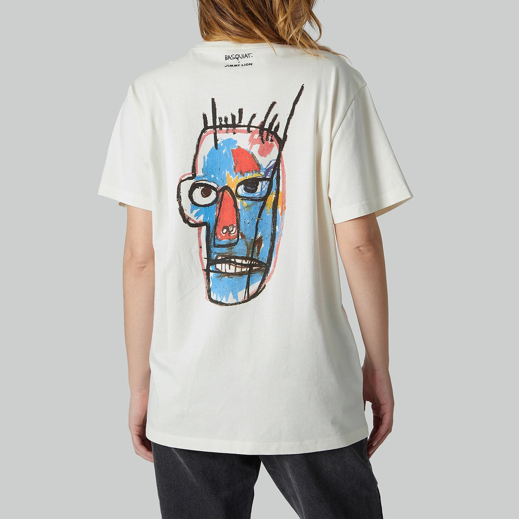 Basquiat Heads 1982 Tee - Beige