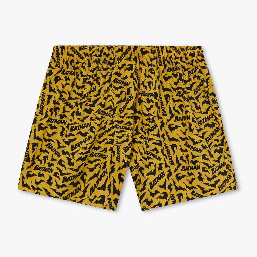Batman Bats Boxer Shorts - Yellow