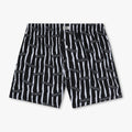 Beetlejuice Striped Boxer Shorts - Black