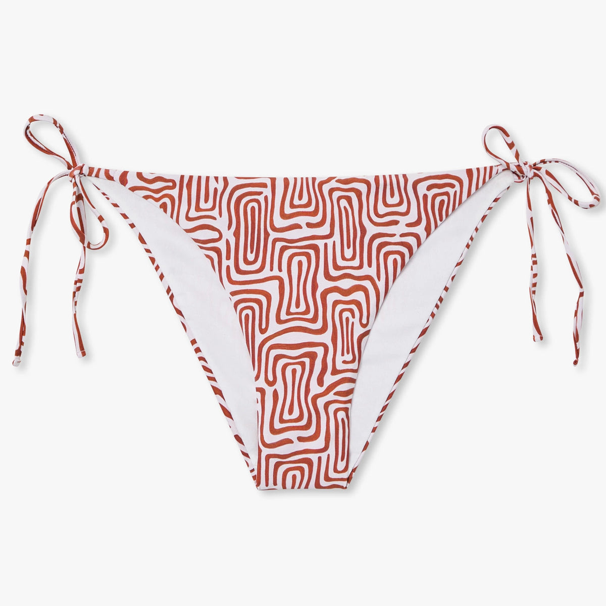 Labyrinth Bikini Bottom - Beige