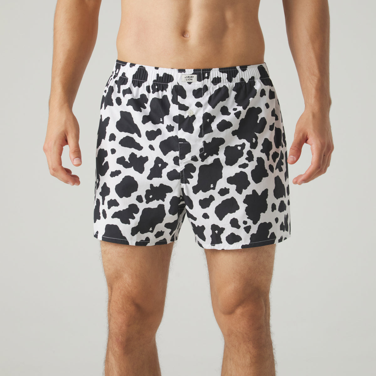 Cow Print Boxer Shorts & Socks Bundle - Various