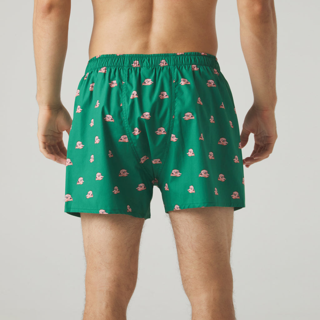 Dobby Boxer Shorts & Socks Bundle - Various