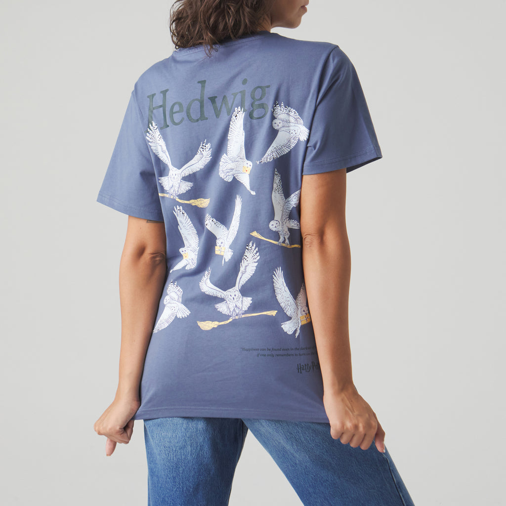 Harry Potter Hedwig Tee - Gray