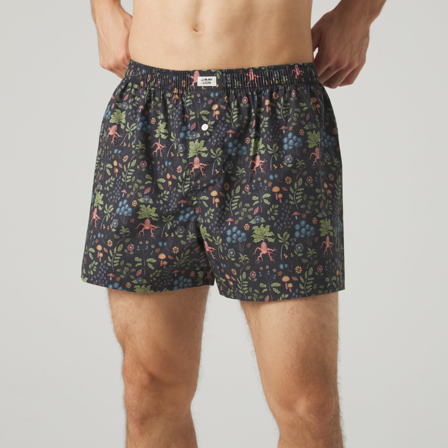 Harry Potter Herbology Boxer Shorts - Dark Gray