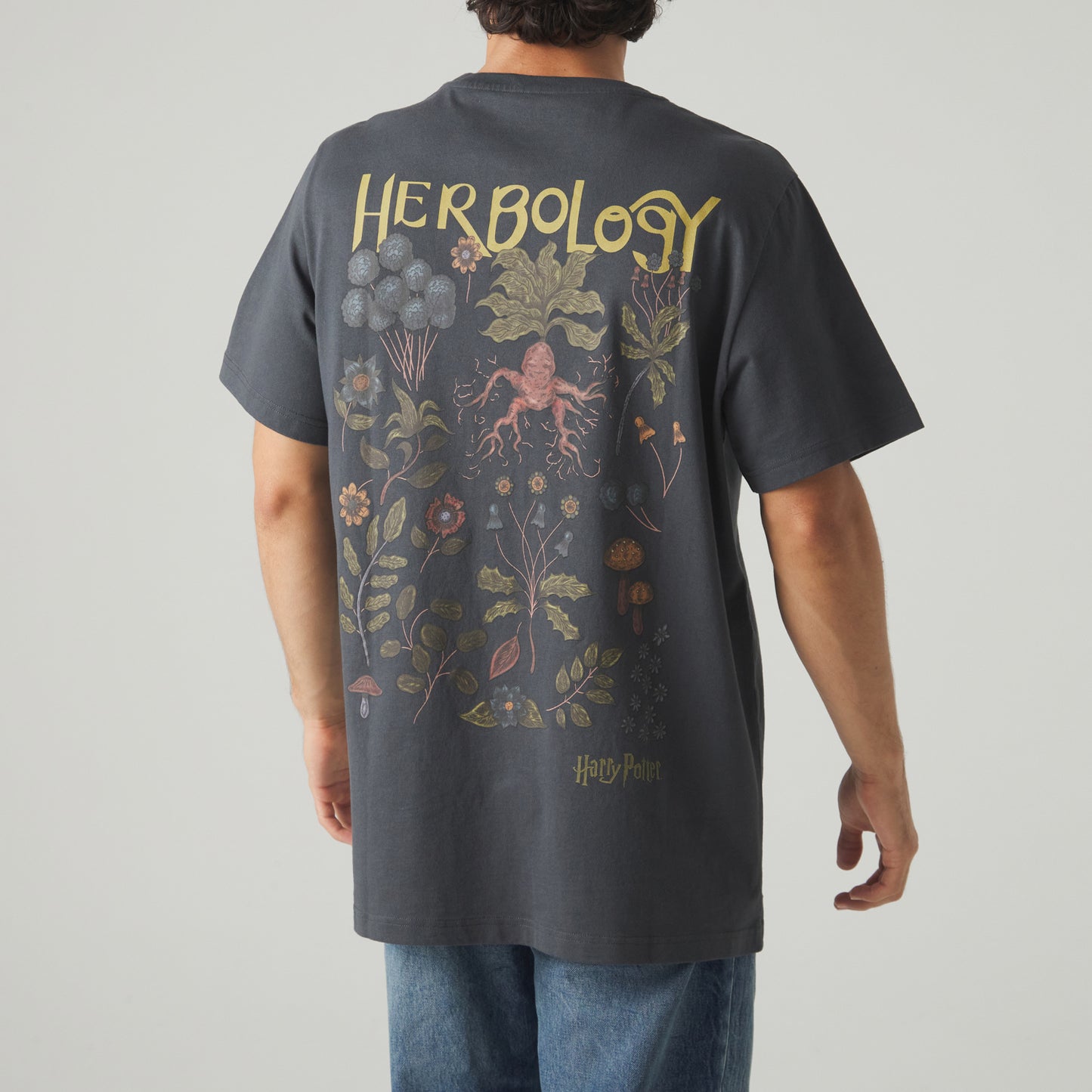 Harry Potter Herbology Tee - Dark Gray