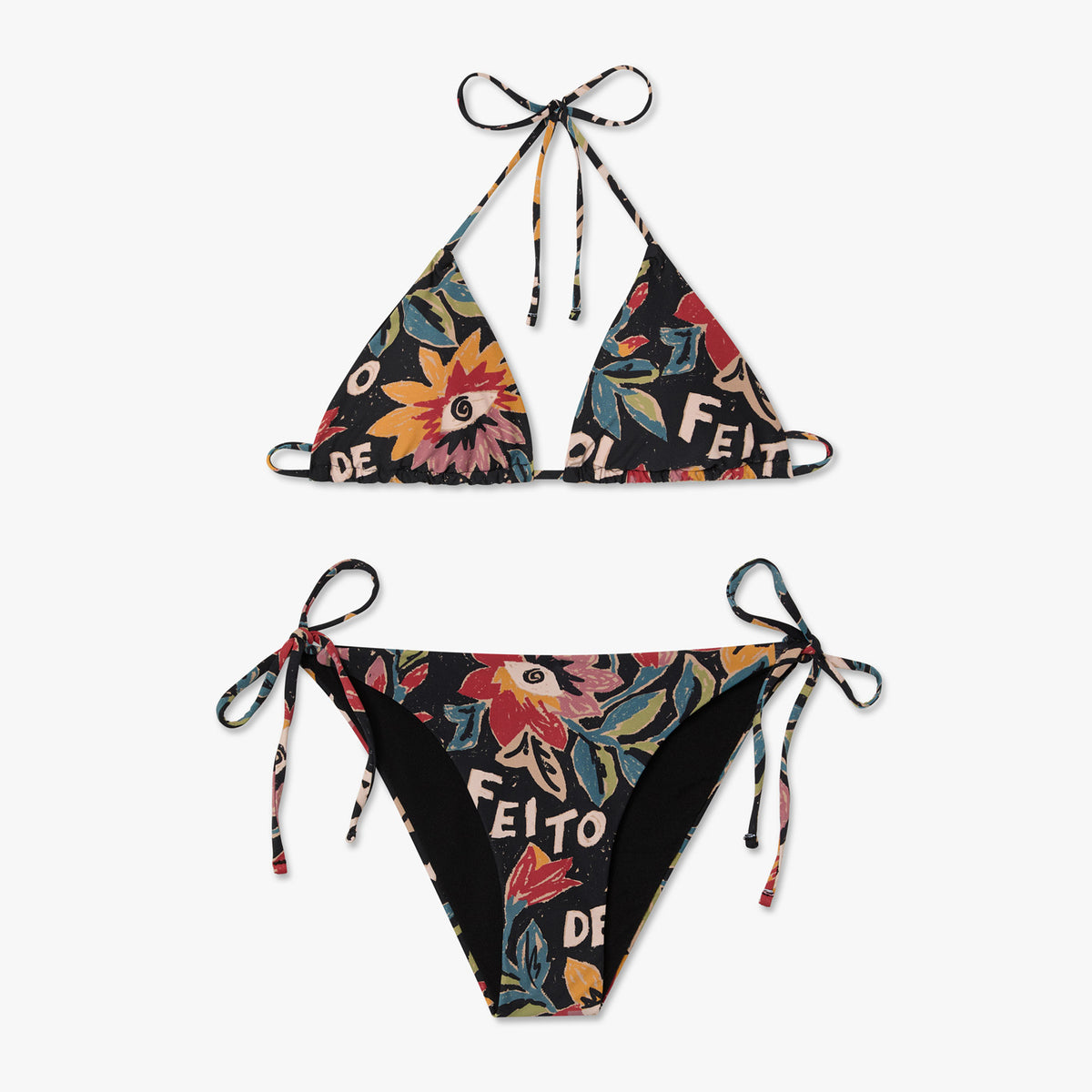 Joao Incerti Brasil Bikini Top - Black