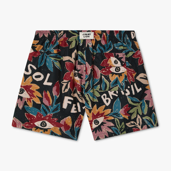 Joao Incerti Brasil Swim Shorts - Black