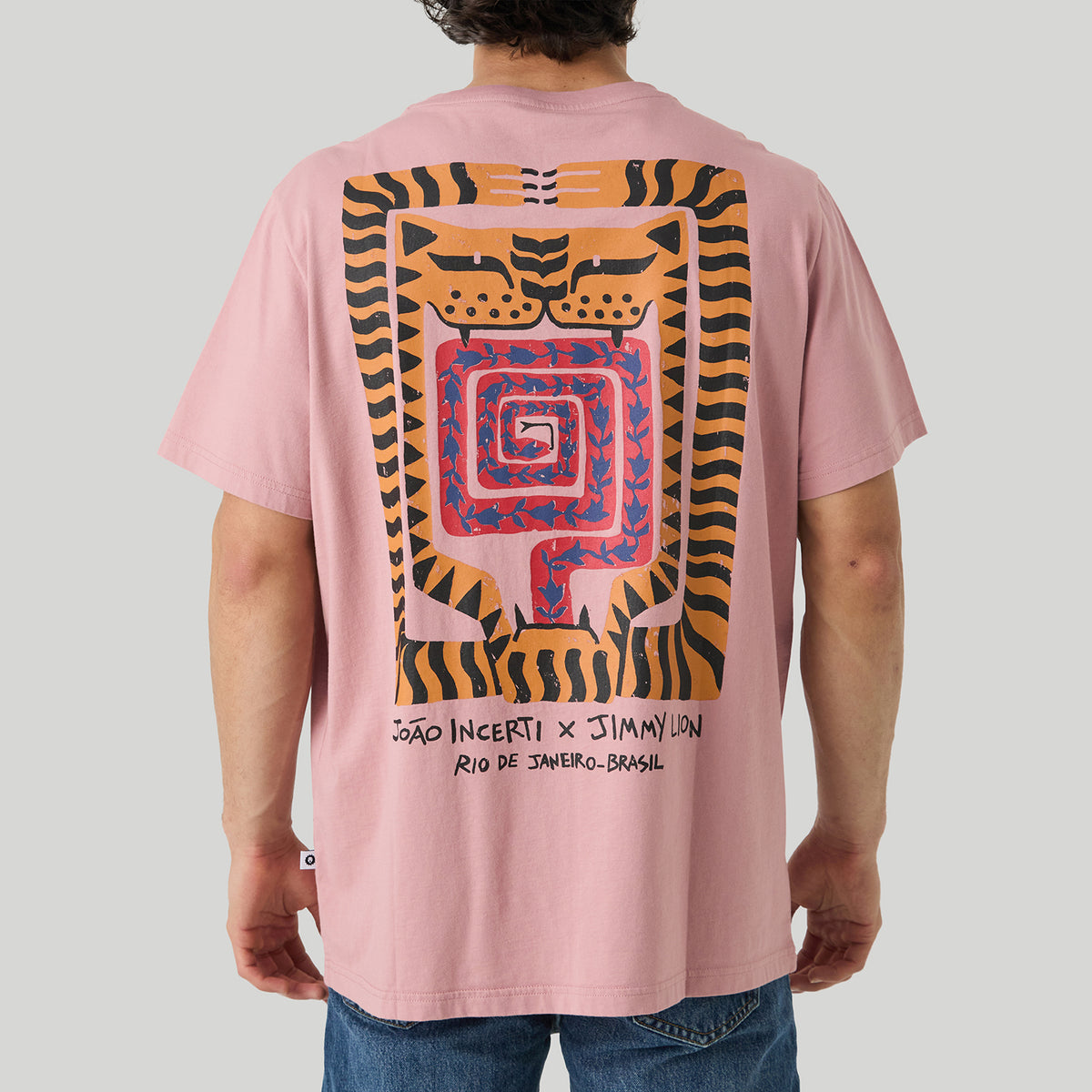 Joao Incerti Tigers Tee - Pink