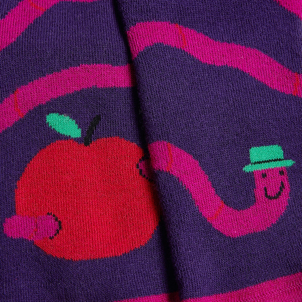 Kids Non-Slip Apple - Purple