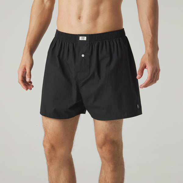 Lion Essentials Boxer Shorts - Black