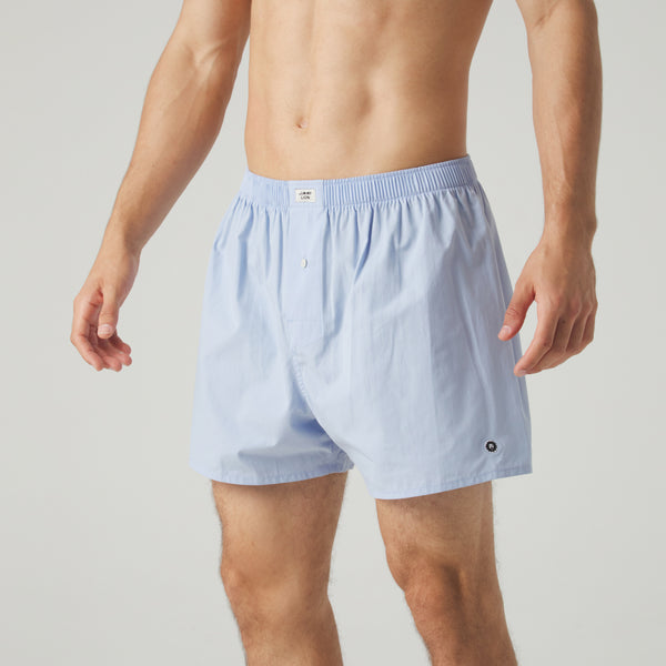 Lion Essentials Boxer Shorts - Light Blue