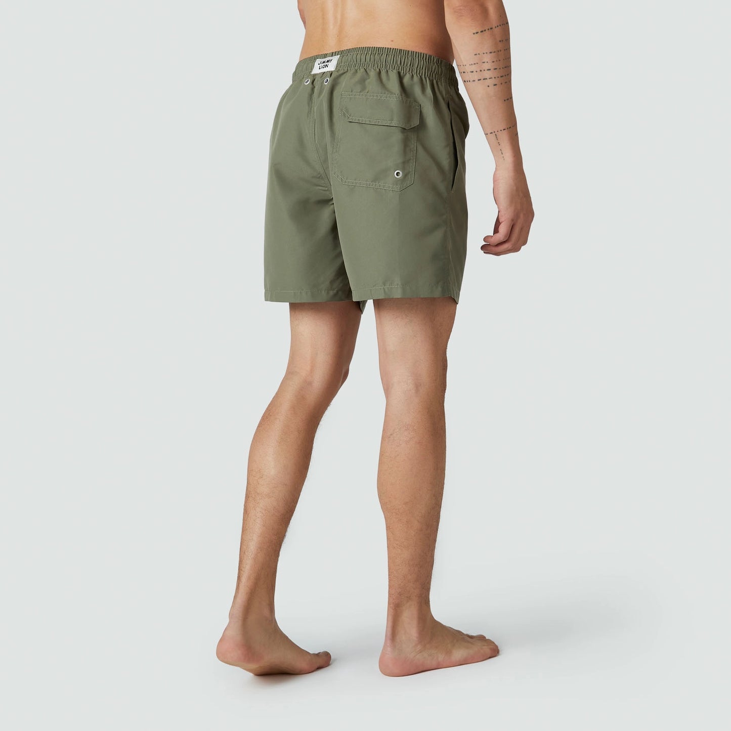 Lion Essentials Swim Shorts - Vetiver Green