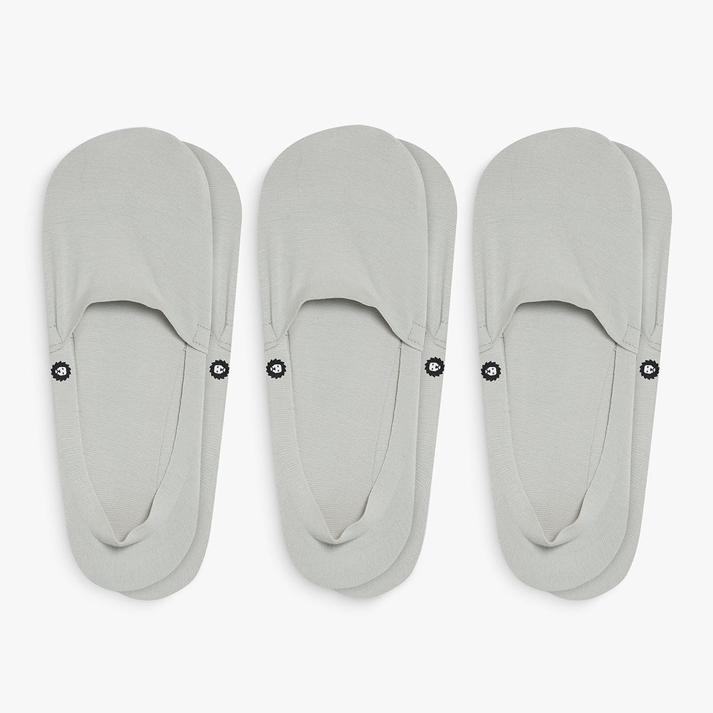 3 x No Show Essentials Second Skin - Grey