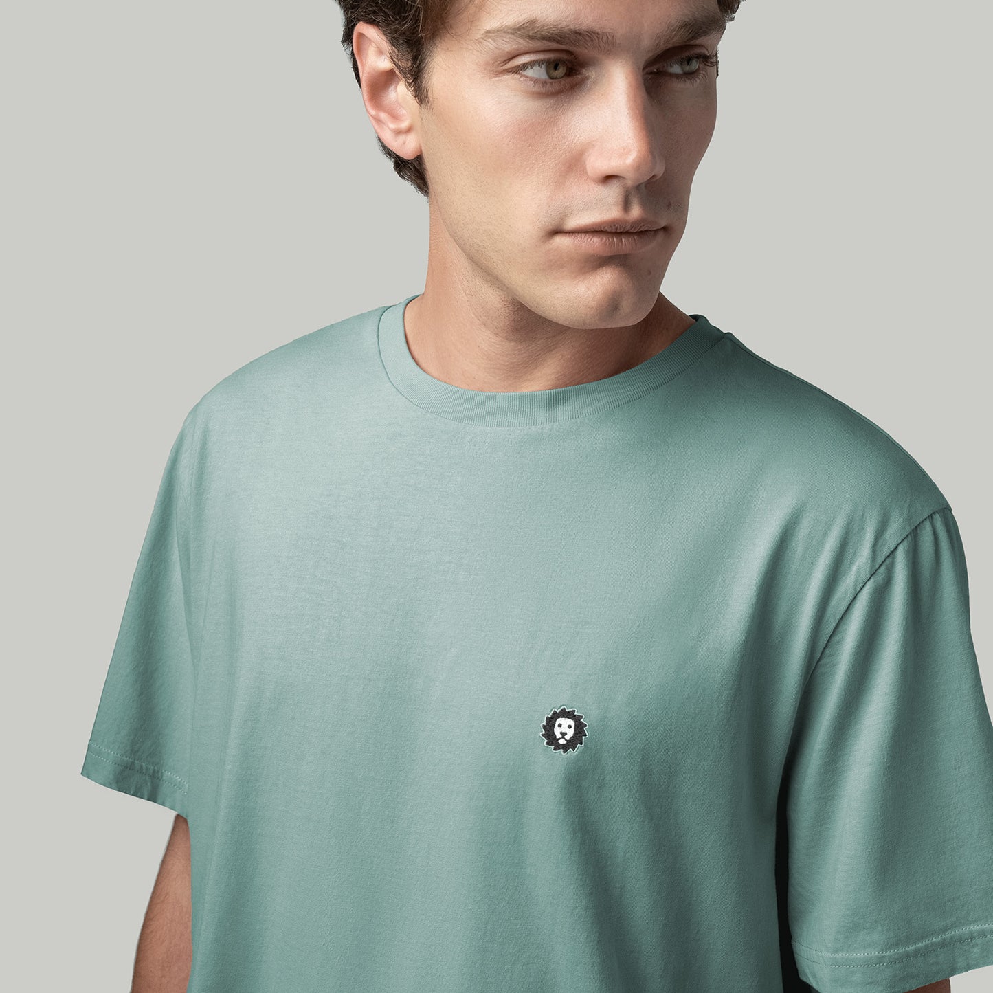 Lion Tee Essentials - Sage Green (7)