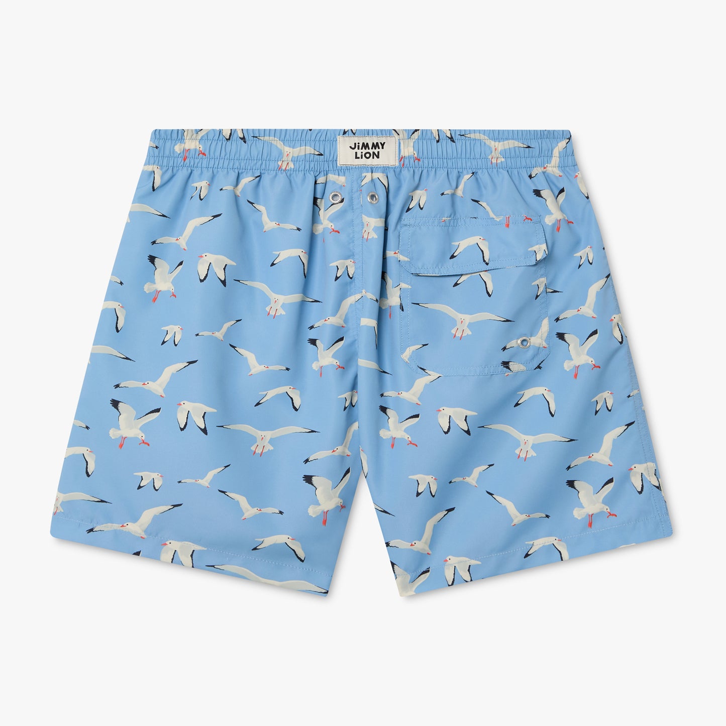 Seagulls Swim Shorts - Sky Blue