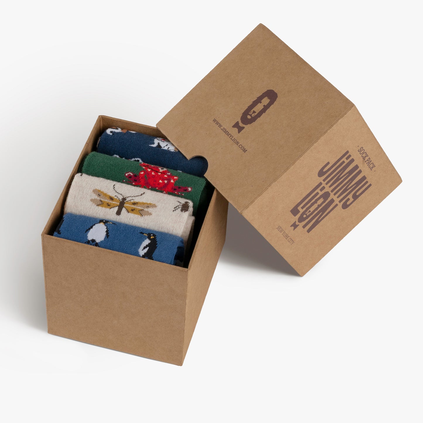 Animal Patterns Pack 4 paires - Various