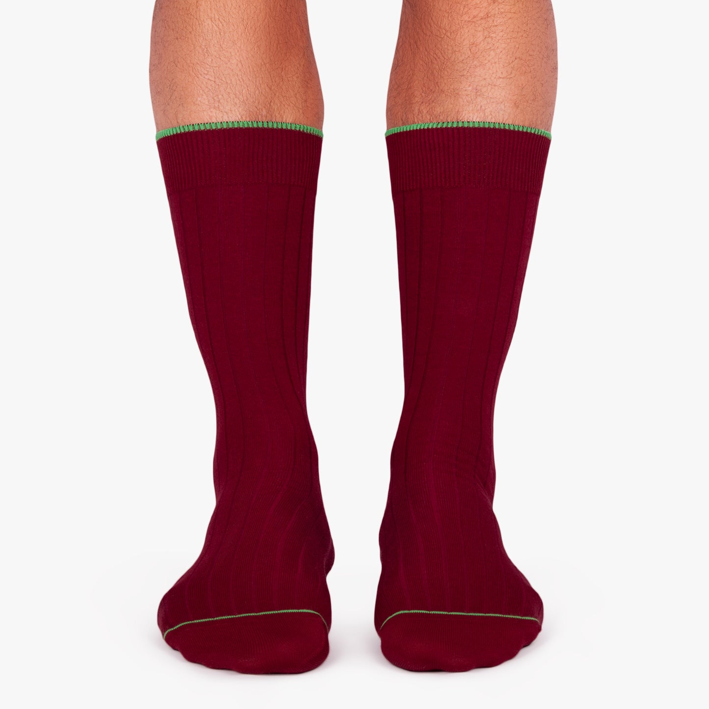 Ribbed - Dark Red (1)