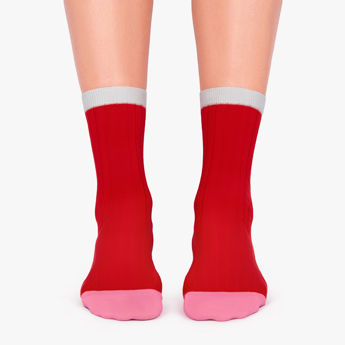 Woman Ribbed - Red (1)